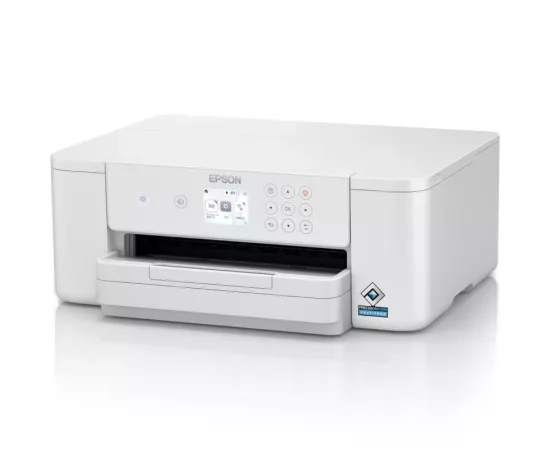 Imprimanta Epson WF-C4310DW, A4, Duplex, Retea, Wireless, Alb - Imagine 4