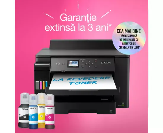 Imprimanta inkjet color Epson EcoTank L11160 A3+ cu CISS, LAN și Wi-Fi Direct - Imagine 7