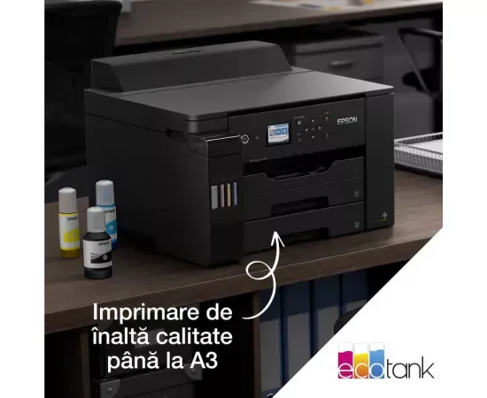 Imprimanta inkjet color Epson EcoTank L11160 A3+ cu CISS, LAN și Wi-Fi Direct - Imagine 9