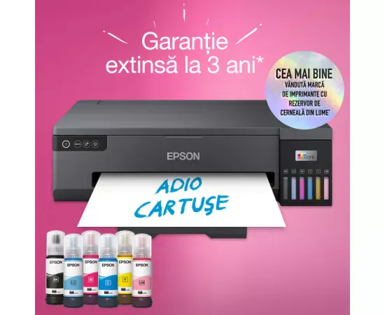 Imprimanta Inkjet Epson L18050 EcoTank A3+ cu Wi-Fi și CISS integrat - Imagine 7