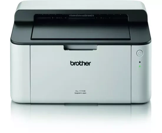 Imprimanta Laser BROTHER HL-1110, Monocrom, A4, USB, Tava coli: 150 coli, Grey - Imagine 1