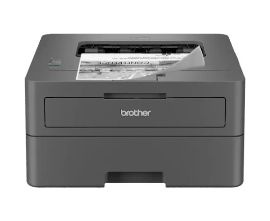 Imprimanta Laser BROTHER HL-L2402D, Monocrom, A4, Duplex, USB, Tava coli: 250 coli, Grey - Imagine 1