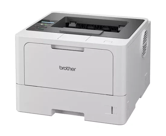 Imprimanta Laser BROTHER HL-L5210DN, Monocrom, A4, Duplex, USB/LAN, Tava coli: 250 coli, Grey-Black - Imagine 3