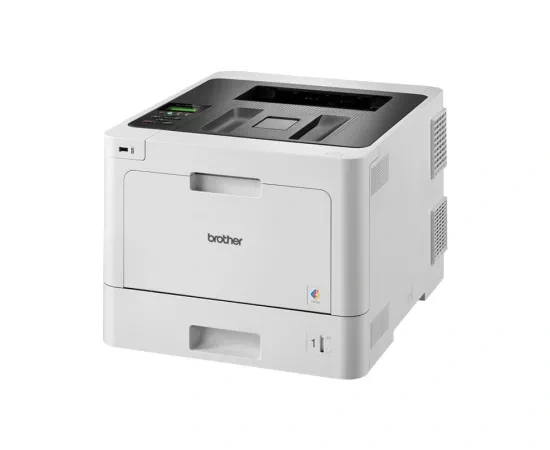 Imprimanta Laser BROTHER HL-L8260CDW, Color, A4, Duplex, USB/LAN/Wi-Fi, Tava coli: 250 coli, White-Black - Imagine 1