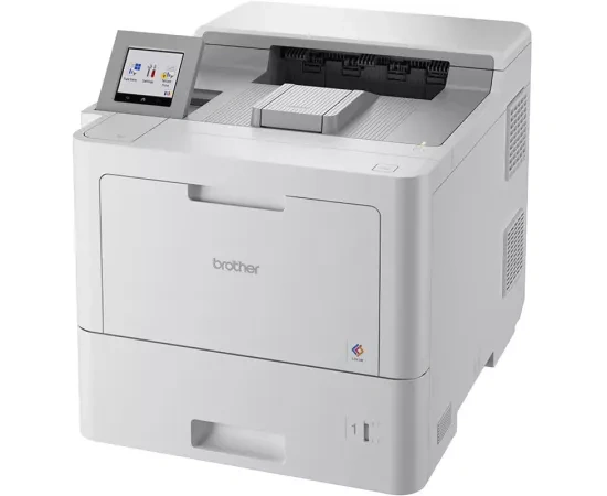 Imprimanta Laser BROTHER HL-L9430CDN, Color, A4, Duplex, USB/LAN, Tava coli: 520 coli, Grey - Imagine 3