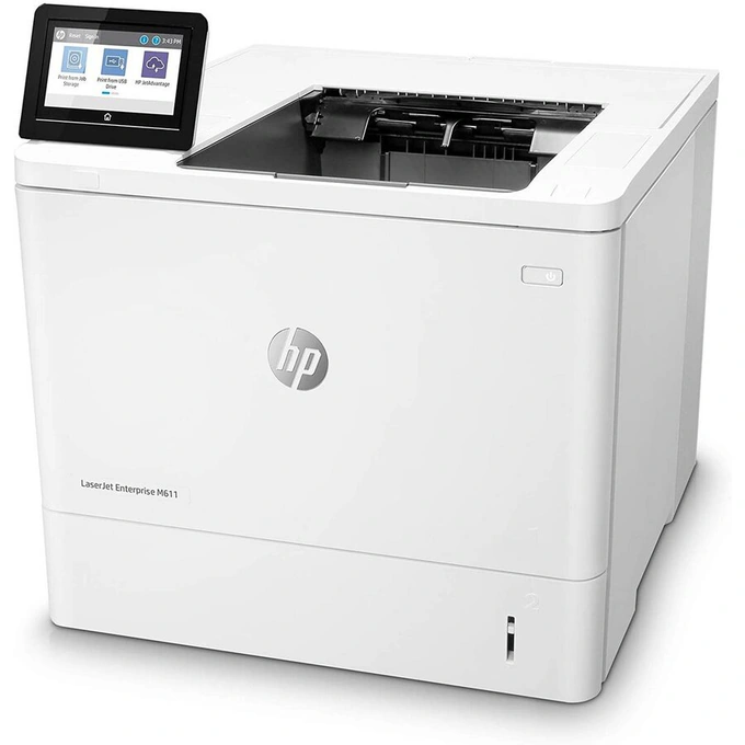 Imprimantă laser HP LaserJet Enterprise M611dn, Monocrom, Laser, Format A4, Retea - Imagine 2