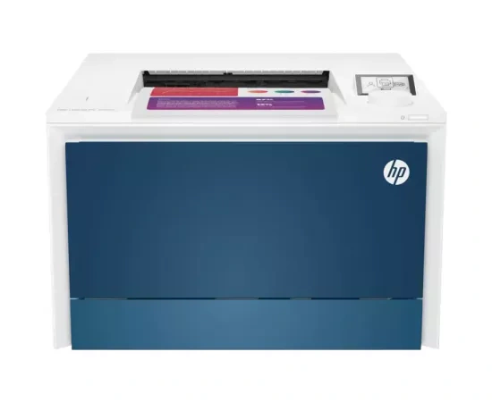 Imprimanta Laser HP LaserJet Pro 4002dn, Color, A4, Duplex, USB/LAN, Tava coli: 250 coli, White-Blue - Imagine 1