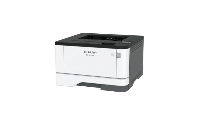 Imprimanta laser SHARP MX-B427PW, A4 Monocrom, 40ppm, Duplex, Wi-Fi, Black/White - Imagine 1