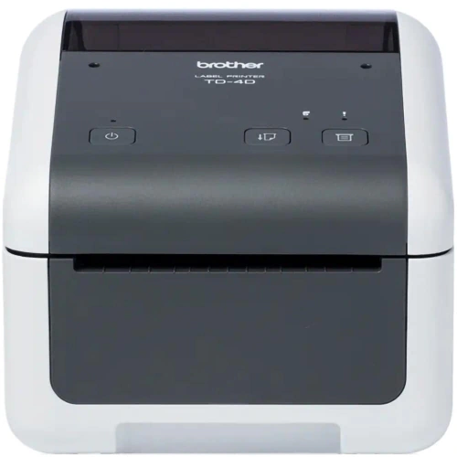 Brother Imprimantă termică pentru etichete BROTHER TD-4410D, Monocrom, USB , SERIAL, Alb - IT-Fashion.ro