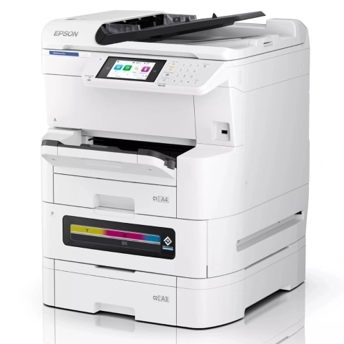 EPSON Multifunctional EPSON WorkForce Pro EM-C8100RDWF, InkJet, Color, Format A3+, Duplex, Retea, Wi-Fi, Fax - IT-Fashion.ro