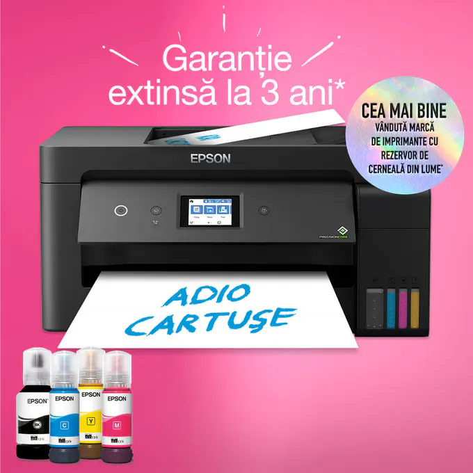 Multifuncțional Inkjet Color EPSON EcoTank L14150 A3 Wi‑Fi All‑in‑One - Imagine 8
