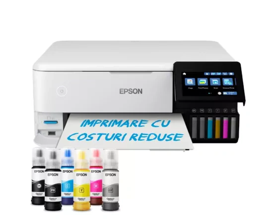 Multifuncțional Inkjet Color Epson EcoTank L8160 – imprimare foto A4 de calitate profesională - Imagine 1