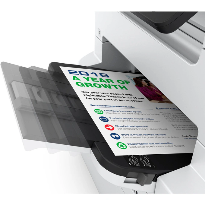 Multifunctional inkjet color EPSON WorkForce Pro WF-C879RDWF + Stand cu role + Tava suplimentara 500 coli - Imagine 3