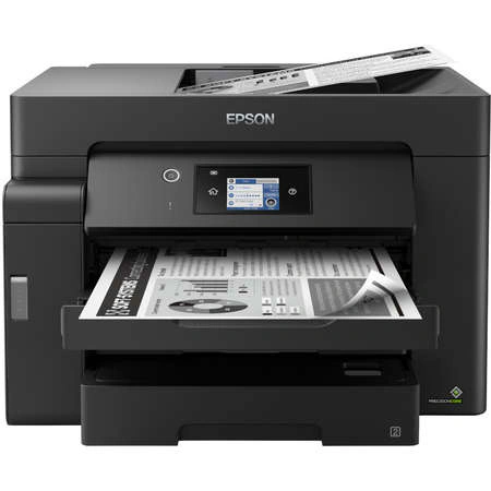 Multifuncțional Inkjet Epson EcoTank M15140, Monocrom, A3+, cu Wi-Fi și Duplex, Negru - Imagine 1