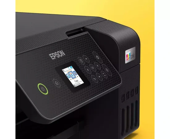 Multifunctionala Epson EcoTank L3280 C11CJ66426, InkJet CISS, Color, Format A4, Wi-Fi, Negru - Imagine 3