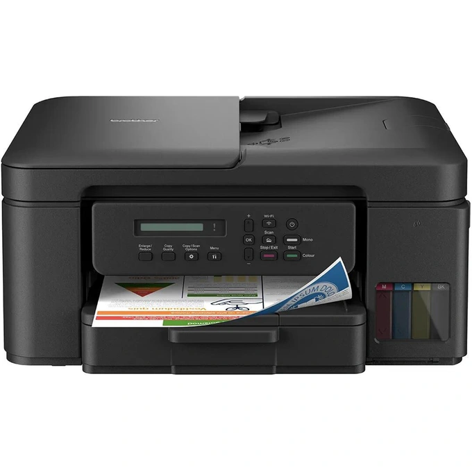 Multifunctionala Inkjet Color BROTHER DCP-T730DW, A4, Duplex, Wi-Fi/USB, Negru - Imagine 1