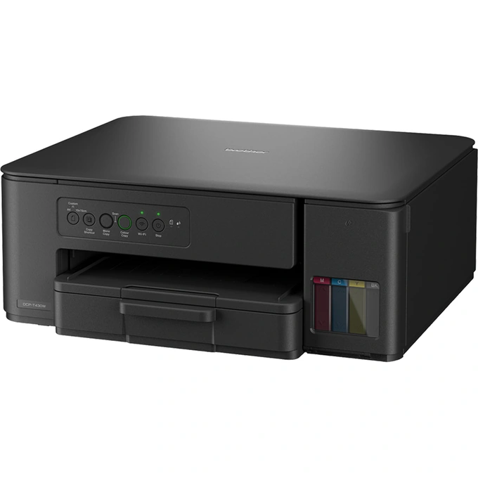 Multifunctionala Inkjet Color BROTHER DCPT430WYJ1, A4, Wi-Fi/USB, Negru - Imagine 3