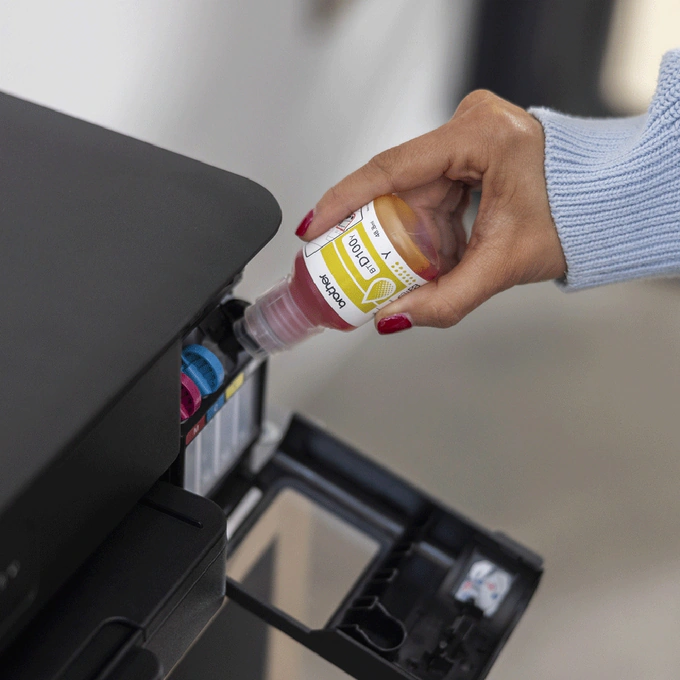 Multifunctionala Inkjet Color BROTHER DCPT430WYJ1, A4, Wi-Fi/USB, Negru - Imagine 5