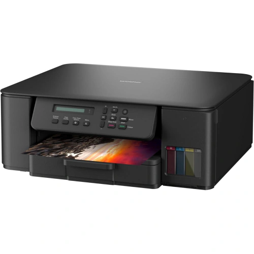Multifunctionala Inkjet Color BROTHER DCPT530DWYJ1_B1, A4, Duplex, Wi-Fi/USB, Negru + Pack Cerneala Brother BTD100 - Imagine 3