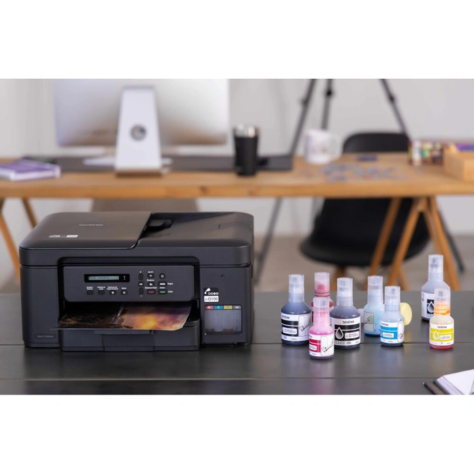 Multifunctionala Inkjet Color BROTHER DCPT730DWYJ1, A4, Duplex, Wi-Fi/USB, Negru - Imagine 5
