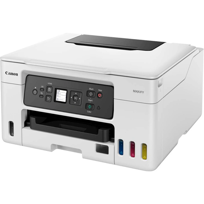 Multifuncțională Jet CANON MAXIFY GX3040, InkJet CISS, Color, A4, Duplex, Wi-Fi, Alb - Imagine 3