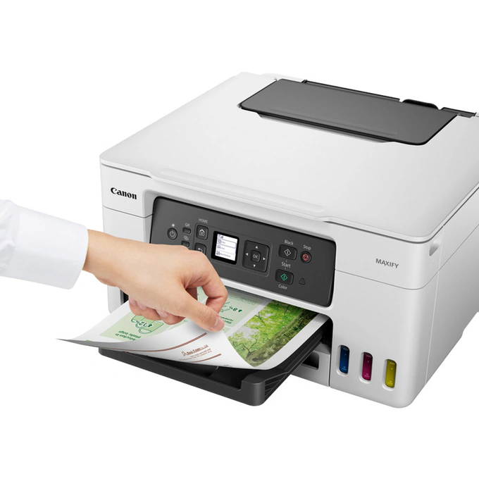 Multifuncțională Jet CANON MAXIFY GX3040, InkJet CISS, Color, A4, Duplex, Wi-Fi, Alb - Imagine 6
