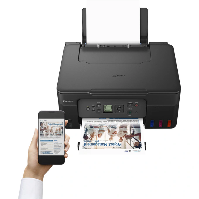 Multifuncțională Jet CANON PIXMA G3470, InkJet CISS, Color, A4, Wi-Fi, Negru - Imagine 4