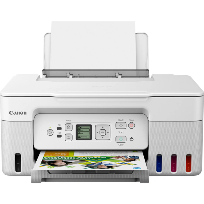Canon Multifuncțională Jet CANON PIXMA G3470, InkJet CISS, Color, Format A4, Wi-Fi, Alb - IT-Fashion.ro
