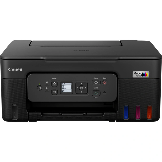 Multifunctionala Jet CANON PIXMA G3480 MegaTank, InkJet CISS, Color, Format A4, Duplex, Wi-Fi, Negru - Imagine 1