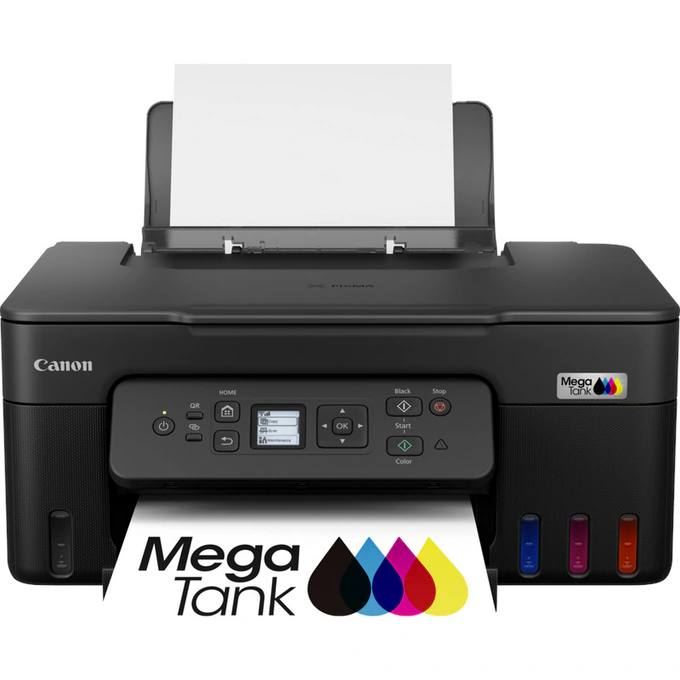 Multifunctionala Jet CANON PIXMA G3480 MegaTank, InkJet CISS, Color, Format A4, Duplex, Wi-Fi, Negru - Imagine 3