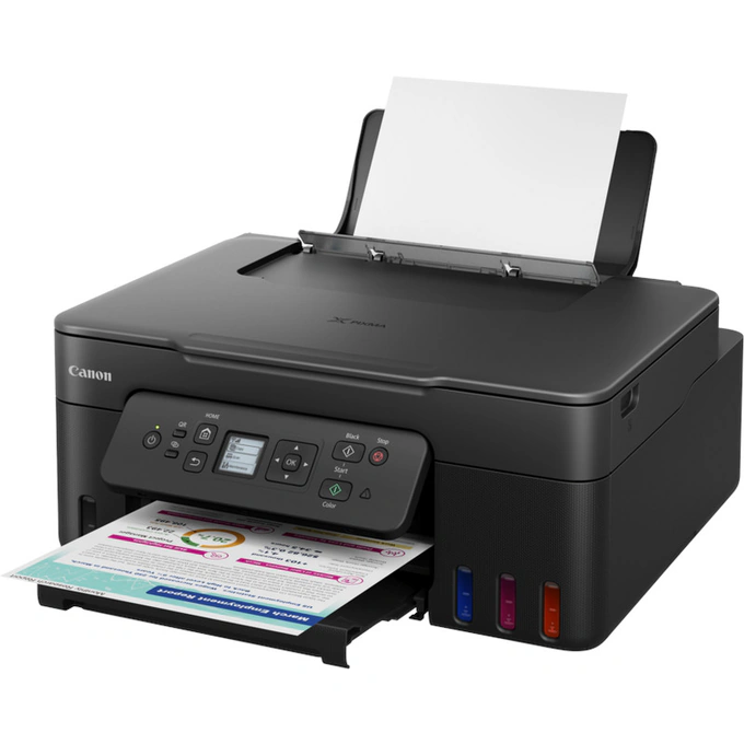 Multifunctionala Jet CANON PIXMA G3480 MegaTank, InkJet CISS, Color, Format A4, Duplex, Wi-Fi, Negru - Imagine 4