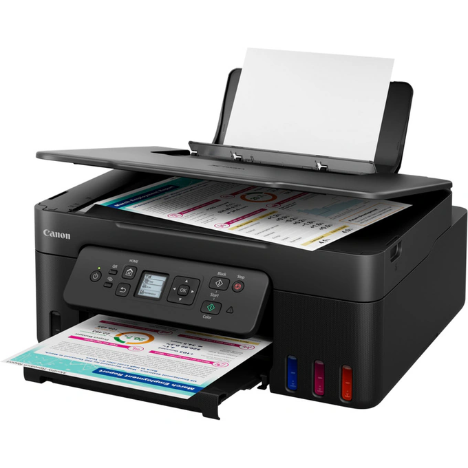 Multifunctionala Jet CANON PIXMA G3480 MegaTank, InkJet CISS, Color, Format A4, Duplex, Wi-Fi, Negru - Imagine 5