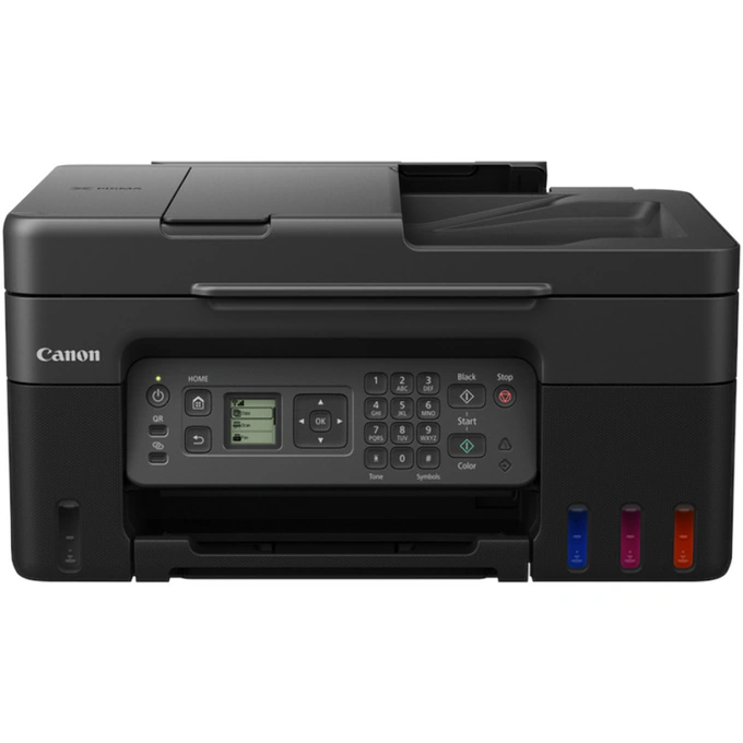 Multifuncțională Jet CANON PIXMA G4470, InkJet CISS, Color, Format A4, Wi-Fi, Fax, Negru - Imagine 1