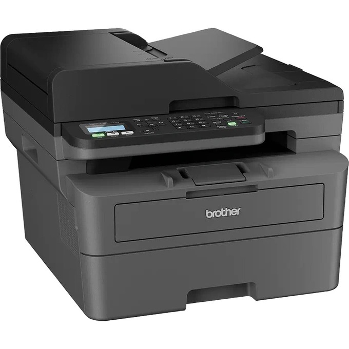 Multifuncțional Laser BROTHER MFC-L2802DW, Monocrom, A4, Duplex, Wi-Fi, Fax, Negru - Imagine 3