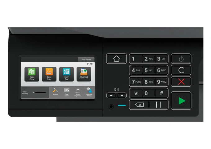 Multifuncțional Laser SHARP MX-B467FEU, Monocrom, A4, Copy, Scan, Fax, White/Black - Imagine 2