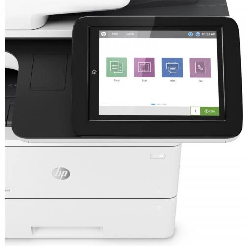 Multifunctional Monocrom HP Laserjet ENTERPRISE MFP M528DN 1PV64A#B19, A4, Retea, Duplex, ADF, Alb/Negru - Imagine 3