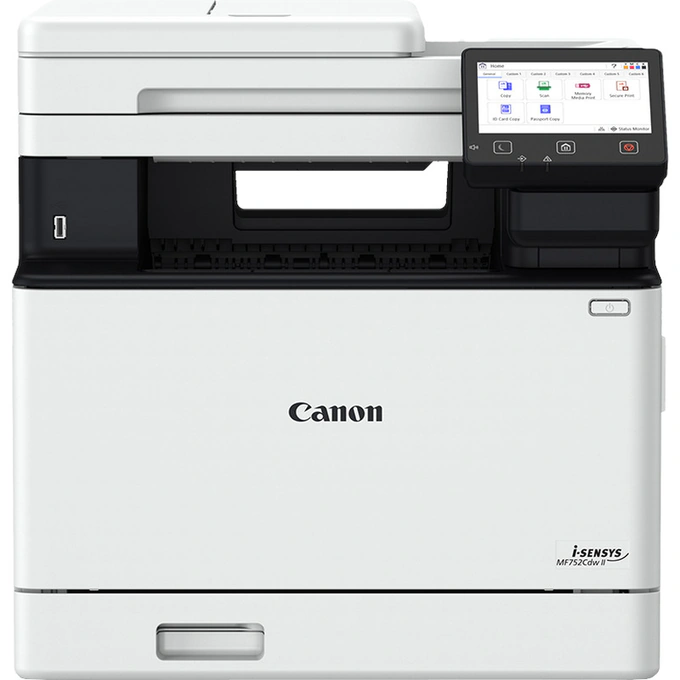 Multifunctională Laser CANON i-SENSYS MF752Cdw II, Color, A4, Duplex, Retea, Wi-Fi, Alb - Imagine 1