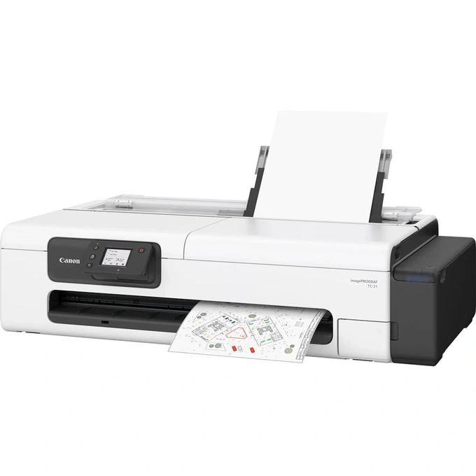 Plotter CANON imagePROGRAF TC-21, 24 inch, A1, Alb - Imagine 3