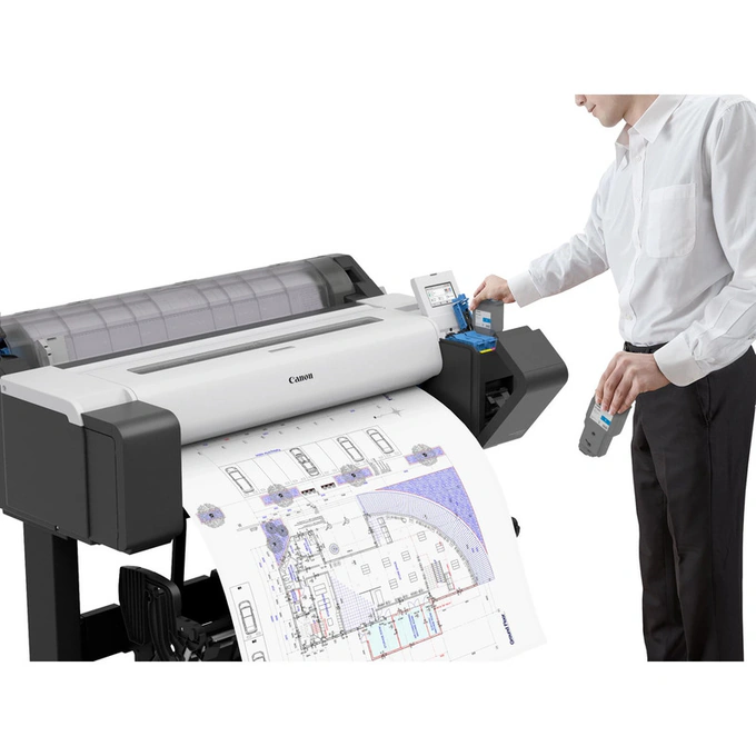 Plotter CANON imagePROGRAF TM-355, 36 inch, A0, Negru - Imagine 5