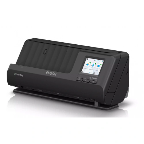 Scanner EPSON ES-C380W, A4, 600 DPI - Imagine 1