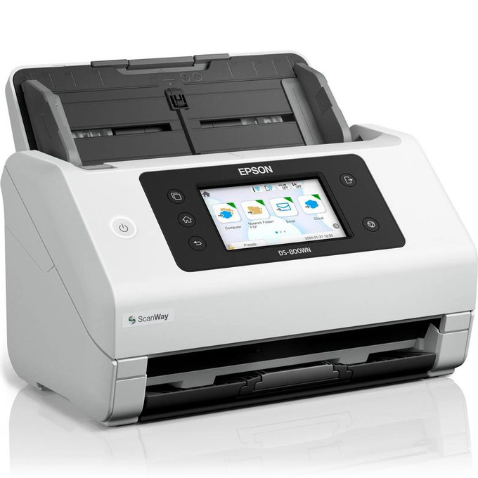 Scanner EPSON WorkForce DS-800WN, A4, Duplex - Imagine 3