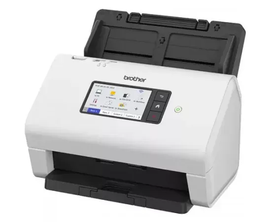 Scanner profesional Brother ADS-4900W Duplex A4 cu Wi-Fi și ecran tactil - Imagine 2