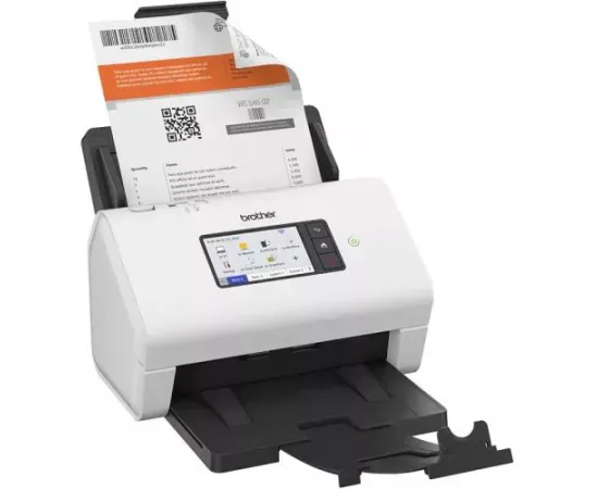 Scanner profesional Brother ADS-4900W Duplex A4 cu Wi-Fi și ecran tactil - Imagine 4
