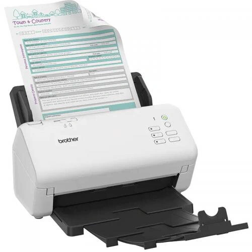 Scanner profesional Brother ADS4300NTF1, A4, duplex, USB 3.0, Wi-Fi - Imagine 4