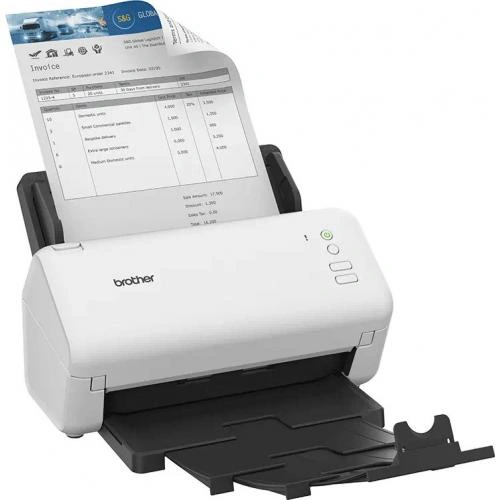 Scanner profesional BrROTHER ADS-4100, A4, Duplex, USB 3.0, 35 ppm, Alb/Negru - Imagine 3