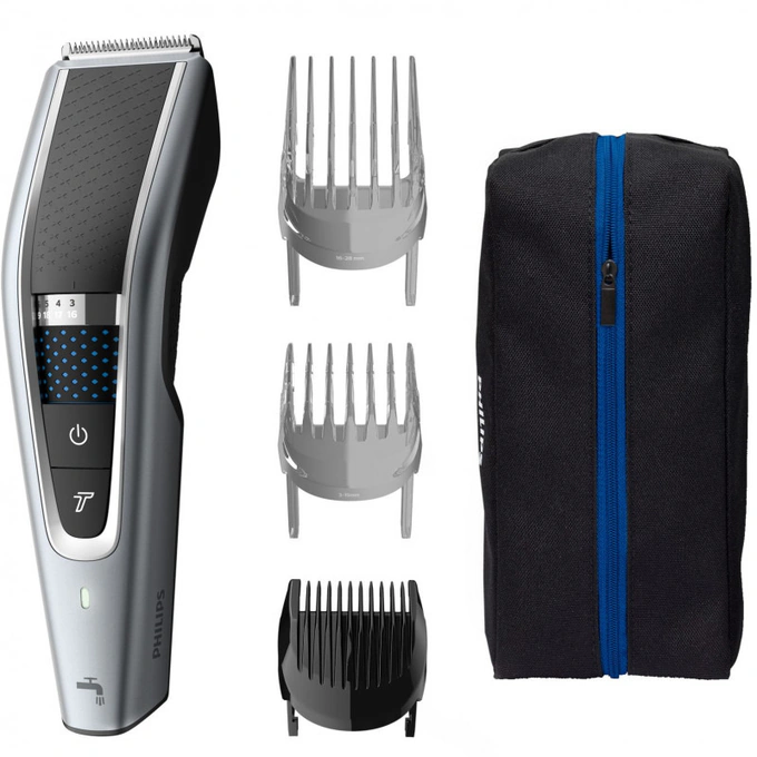 PHILIPS Aparat de tuns PHILIPS Seria 5000 HC5630/15, Lungime taiere 0.5-28mm, 28 setari de taiere - IT-Fashion.ro