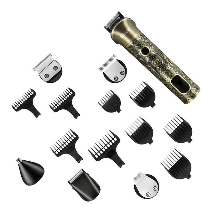 Aparat de tuns UFREE 7-in-1 U-1779, 1-15 mm, Auriu - Imagine 5