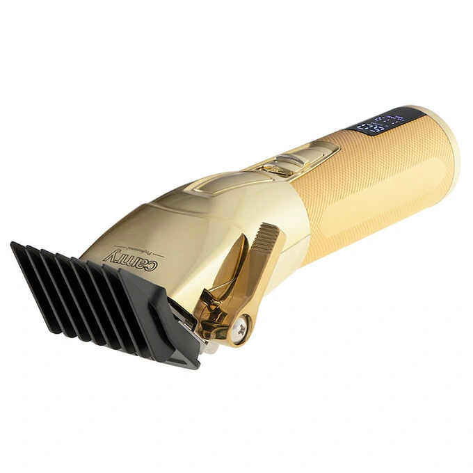 Masina De Tuns Si Aparat De Ras, Camry, CR2835G, Multifunctional, Profesionala, Afisaj LCD, 100 W, 2 Viteze, Pentru Acumulator, Ceramic/Titan, Auriu - Imagine 10