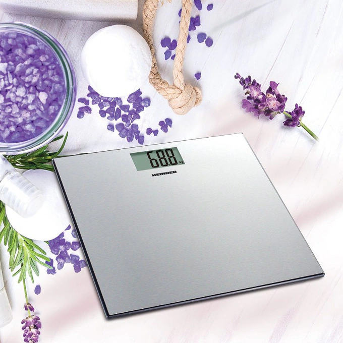 HEINNER Cantar de baie HEINNER HBS-180SS, 180 kg, Digital, Gri - IT-Fashion.ro