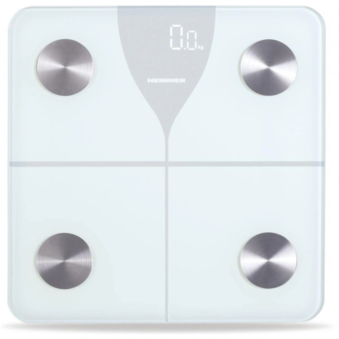 Cantar de baie HEINNER HBS-BTH180WH, 180 kg, Digital, Alb - Imagine 1